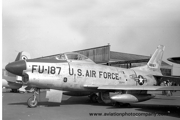 USAF North American F-86D Sabre 51-6187 (1956)
