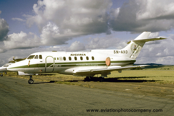 Nigerian Government Hawker Siddeley HS125-700B 5N-AXO (1986)