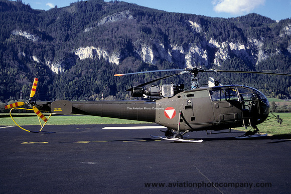 Austrian Air Force Sud Alouette III 3E-KS (1995)