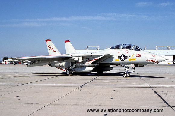 US Navy VF-111 Grumman F-14A Tomcat 160668/NL-201 (1981)