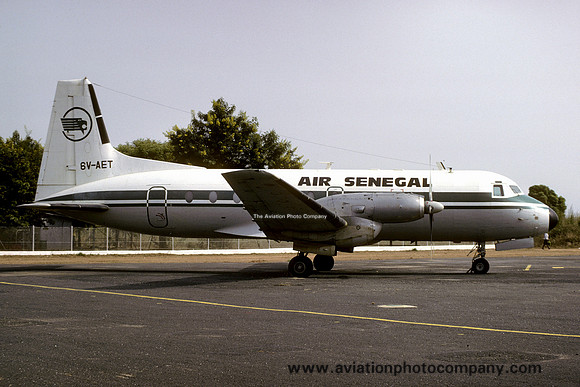 Air Senegal Hawker Siddeley HS748 6V-AET (1987)
