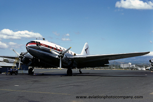 LACSA Curtiss C-46A Commando TI-LRA (1979)