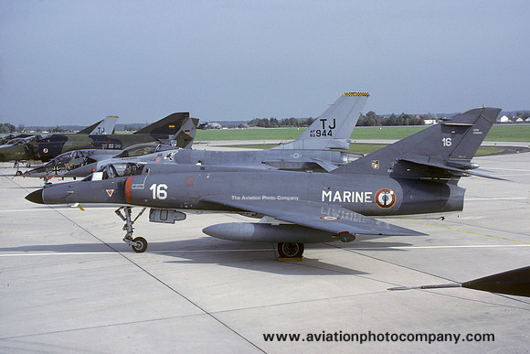 French Navy Dassault Super Etendard 16 (1987)