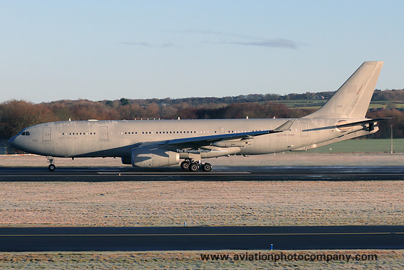 UAE Air Force Airbus A330-MRTT 1300 at Prestwick (2024)