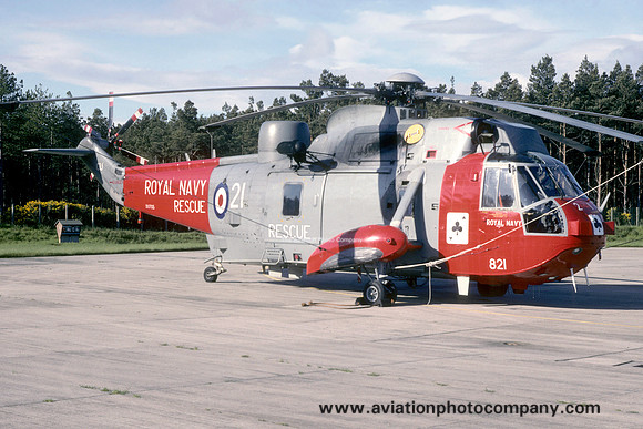 Royal Navy 771 Squadron Westland Sea King HAS.6 XV705 at the RNAS Yeovilton Air Day (1994)
