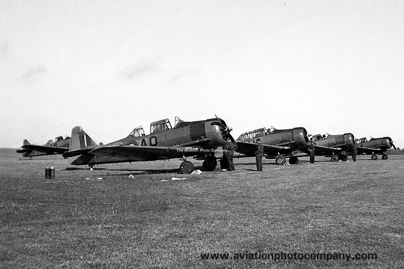 RAF 7 FTS Noorduyn AT-6A Harvard Mk.IIB KF605