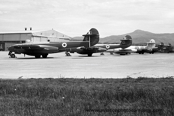 RAE Llanbedr Gloster Meteor U.15 RA479/E