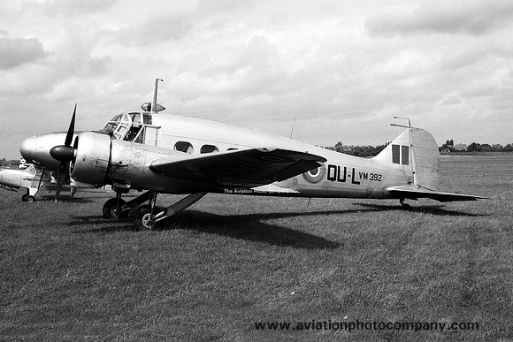 RAF Northern Ireland Communications Flight Avro Anson C.19 VM392/QU-L (1949)
