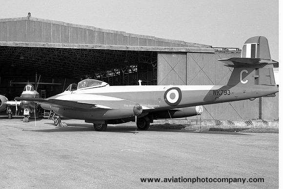 RAE Llanbedr Gloster Meteor U.16 WK793 (1962)