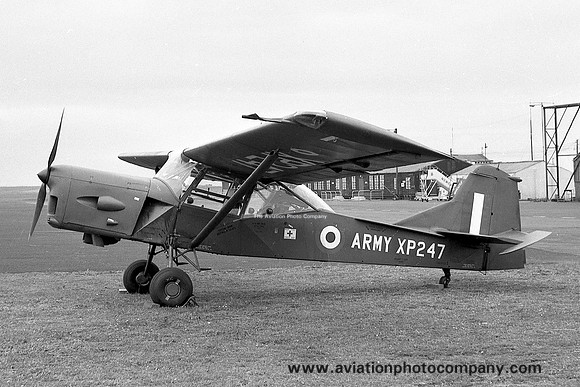 Army Air Corps Auster AOP.9 XP247 at Newcastle Woolsington