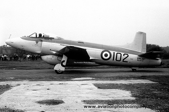 Royal Navy 800 Squadron Supermarine Attacker F.1 WA473/J102 (1951)