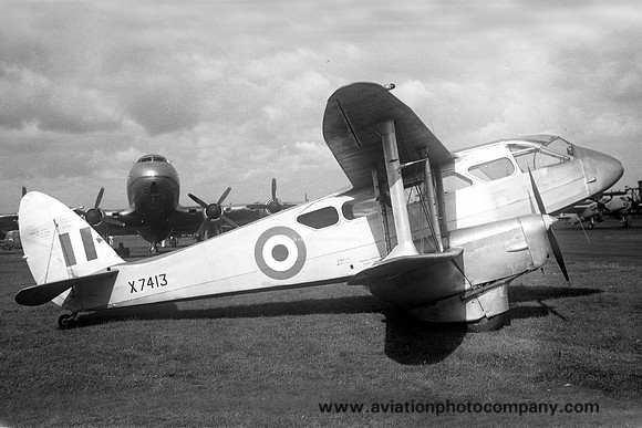 RAF De Havilland Dominie I X7413 (1948)