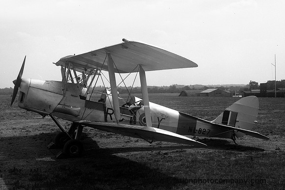 RAF 18 RFS De Havilland Tiger Moth T.2 NL827/RCT-Y (1949)