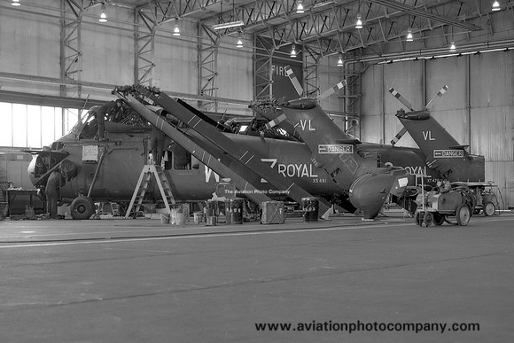 Royal Navy 707 Squadron Westland Wessex HU.5 XS481 (1977)