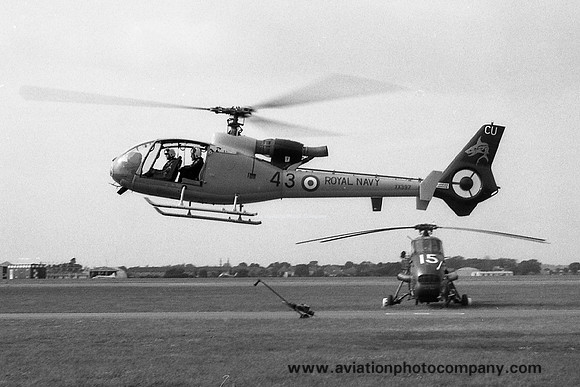 Royal Navy 705 Squadron Westland Gazelle HT.2 XX397/CU43 (1977)