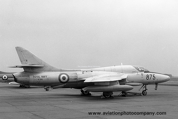 Royal Navy FRADU Hawker Hunter T.8 XF358/875