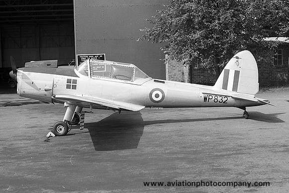 RAF Edinburgh UAS DHC-1 Chipmunk T.10 WP832