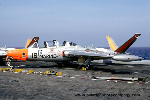 French Navy 59S Fouga CM.175 Zephyr 16 (1986)
