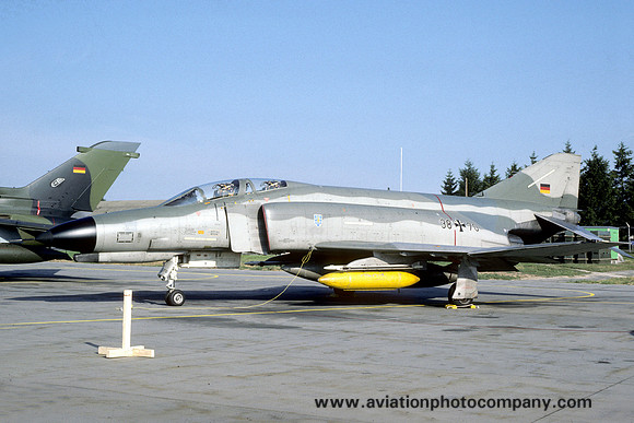German Air Force JBG35 McDonnell F-4F Phantom 38+70 (1986)