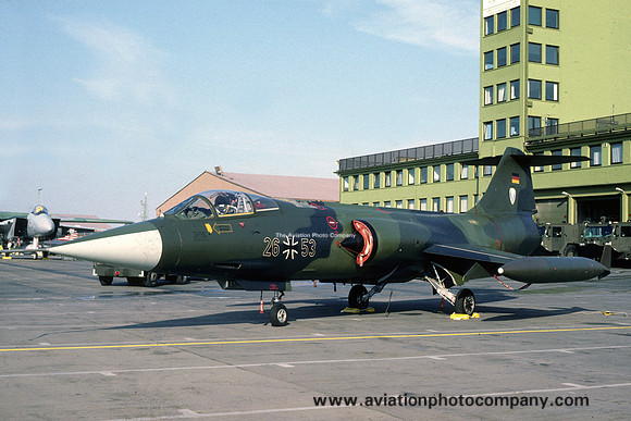 German Air Force LVR1 Lockheed F-104G Starfighter 26=53 (1986)