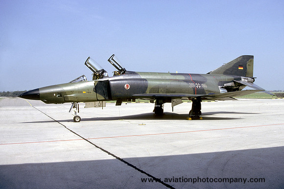 German Air Force AKG51 McDonnell RF-4E Phantom 35+68 (1986)