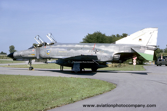 German Air Force JG74 McDonnell F-4F Phantom 37+56 (1986)