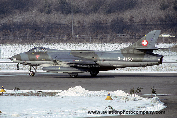 Swiss Air Force Hawker Hunter F.58A J-4150 (1986)