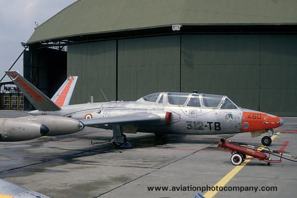 French Air Force GE312 Fouga CM.170 Magister 460/312-TB (1986)