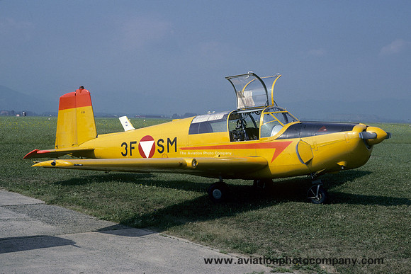Austrian Air Force SAAB SB.91D Safir 3F-SM (1986)