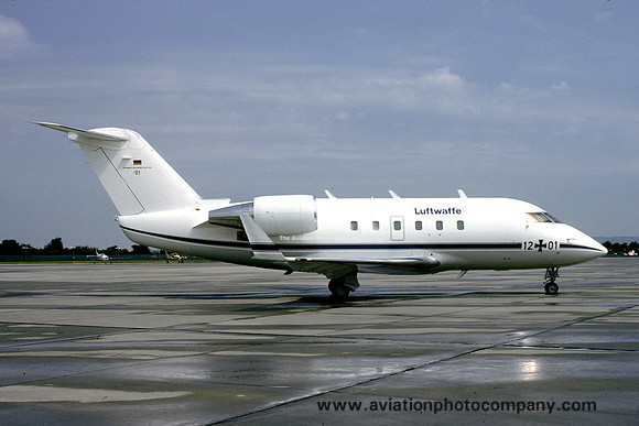 German Air Force FBSS Canadair CL-601 Challenger 12+01 (1986)