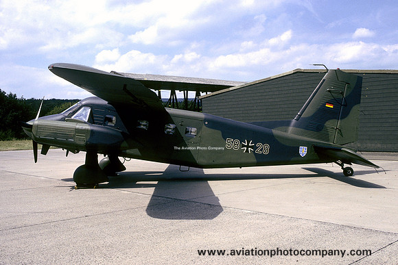 German Air Force JBG35 Dornier Do28D 58+28 (1986)