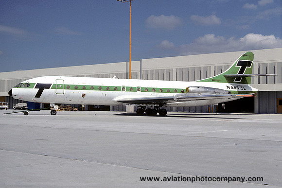 Atlanta Skylarks Sud SE-210 Caravelle VI-R N555SL (1976)