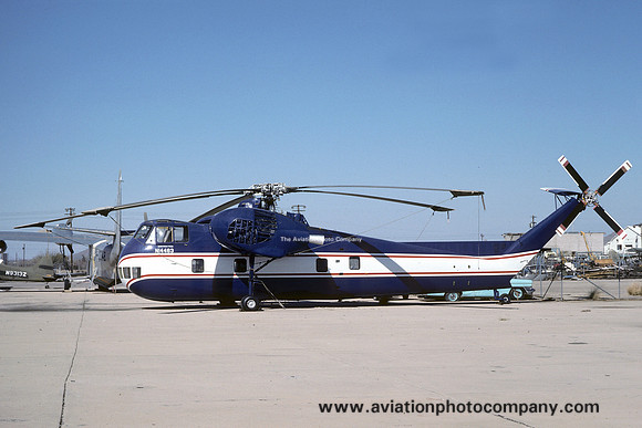 Sikorsky CH-37B Mojave N14463 at Tucson (1976)