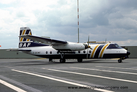 British Air Ferries Handley Page Herald G-BCWE (1977)