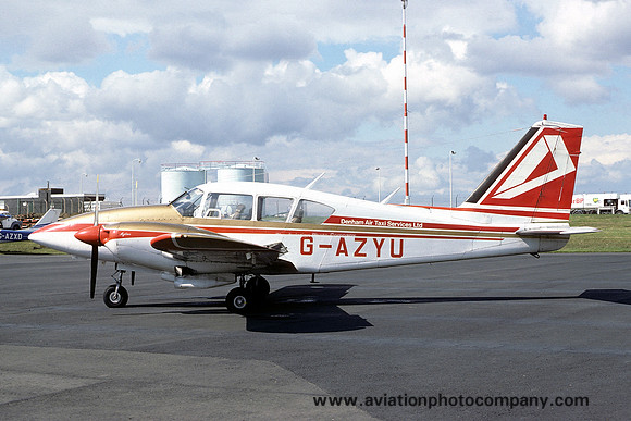 Denham Air Taxi Services Piper PA-23-250 Aztec E G-AZYU (1977)
