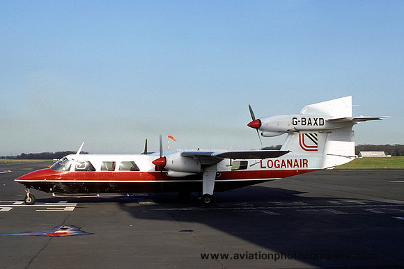 Loganair Britten-Norman BN-2A Mk.III-2 Trislander G-BAXD (1977)