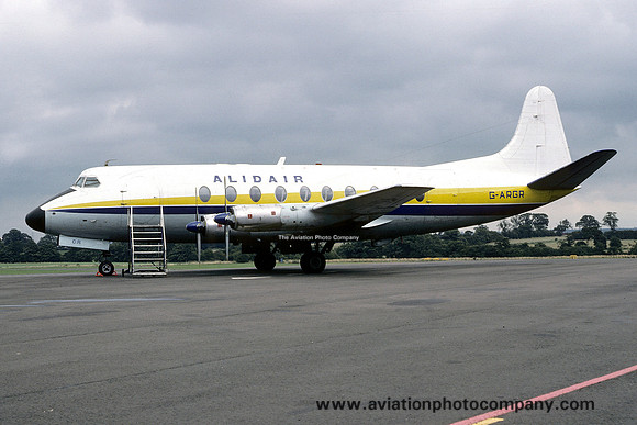Alidair Vickers Viscount G-ARGR (1977)