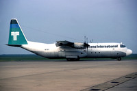 TIA Trans International Airlines Lockheed L-100-30 Hercules N17ST (1977)