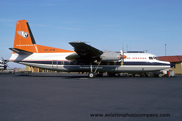 Icelandair Fokker F-27-700 Friendship TF-FIP (1977)