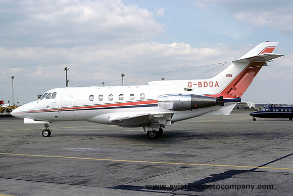 McAlpine Aviation Ltd Hawker Siddeley HS125-600B G-BDOA (1976)