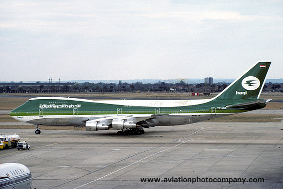 Iraqi Airways Boeing 747-270C YI-AGN (1976)