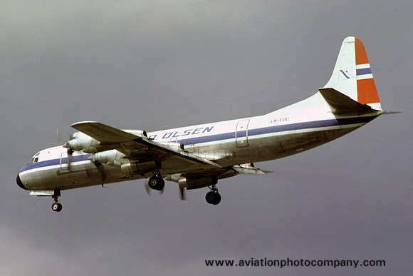 Fred Olsen Lockheed Electra LN-FOG (1977)