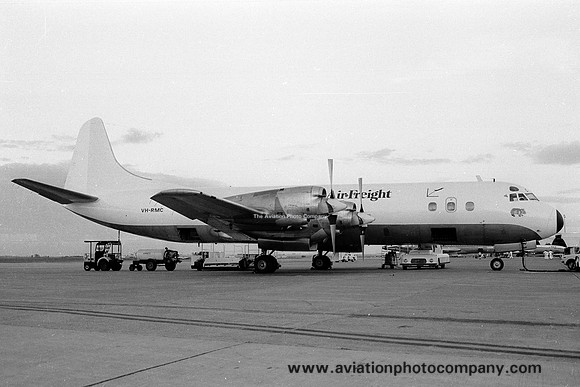 Air Freight Lockheed Electra VH-RMC (1982)