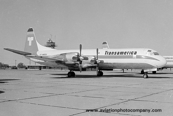 Transamerica Airlines Lockheed Electra N852U