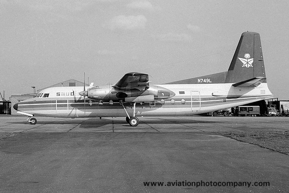 Saudia Fairchild F-27A N749L (1980)