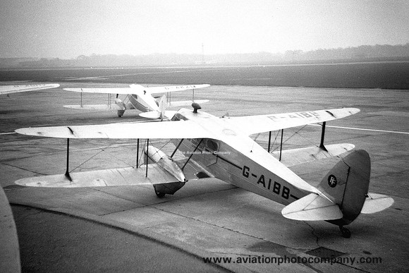 Federated Air Transport De Havilland Dragon Rapide G-AIBB (1956)