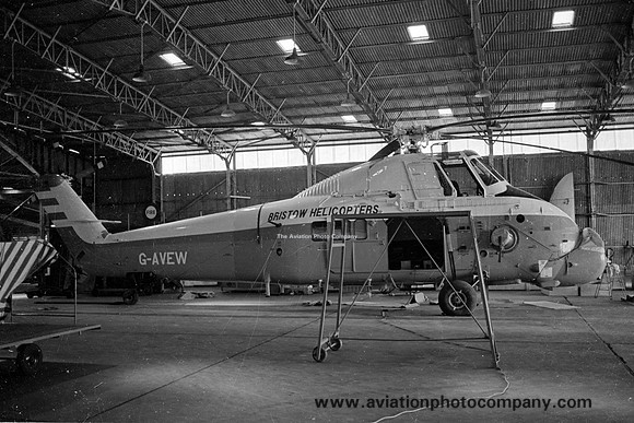 Bristow Helicopters Westland WS.58 Wessex 60 Series 1 G-AVEW (1967)