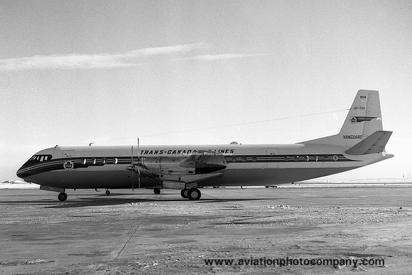 Trans Canada Airlines Vickers Vanguard CF-TKD