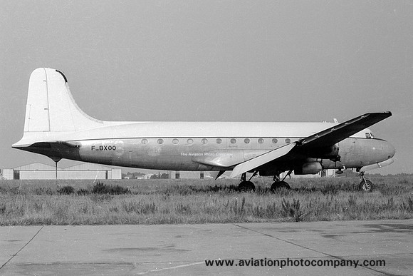 Ex French Navy Douglas DC-4A F-BXOQ stored at Nimes (1976)