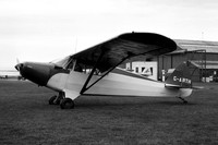 Piper PA-12 Super Cruiser G-ARTH at Newcastle Woolsington (1962)